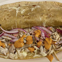 Pollo Asado Gordita