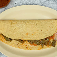Rajas Poblanas Quesadilla