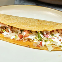 Tinga de Pollo Quesadilla